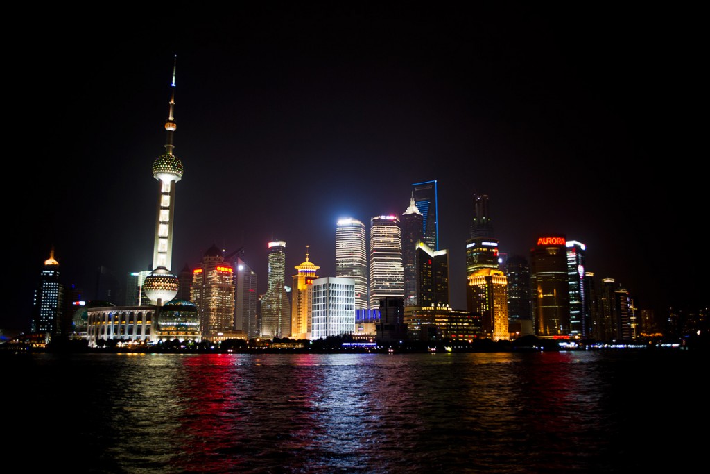 Huangpu River, Pudong skyline