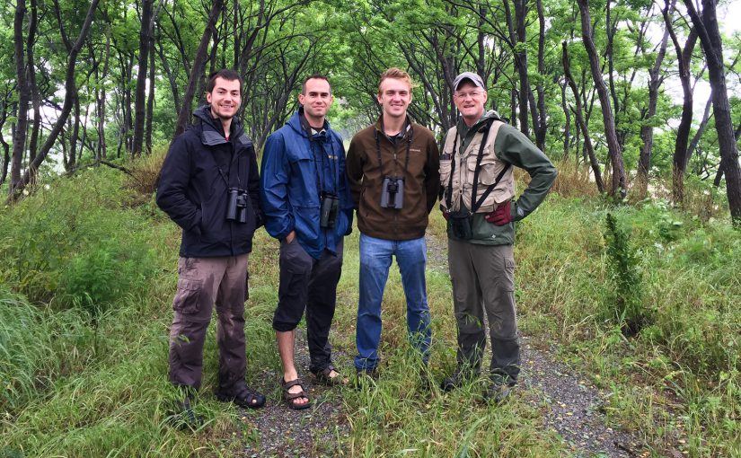 L-R; Ian Davies, Nick Bonomo, Luke Seitz, Craig Brelsford Magic Forest, Yangkou, Rudong Jiangsu, China. 22 May 2016.