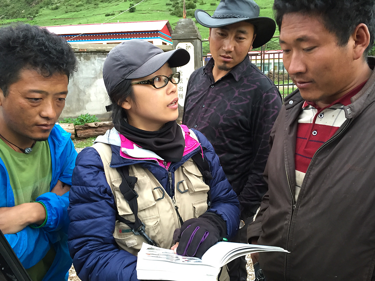 Elaine and Tibetans