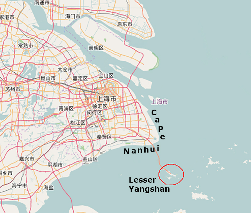 Lesser Yangshan Map